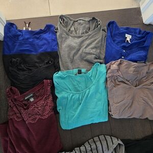 Assorted Women's Tops in Various Colors